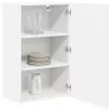  Fali konyhaszekrény polcokkal Fehér 50 x 31 x 80 cm Faanyag