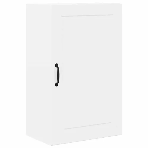  Fali konyhaszekrény Magas Fényű Fehér 50 x 31 x 80 cm Faanyag