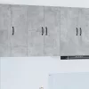  Fali konyhaszekrény Beton Szürke 60 x 31 x 80 cm Faanyag