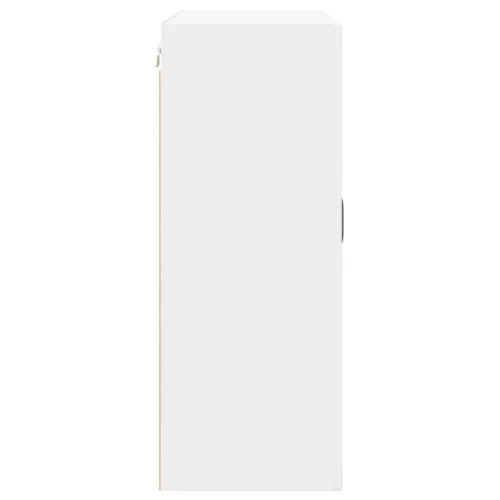  Fali konyhaszekrény polcokkal Fehér 80 x 31 x 80 cm Faanyag