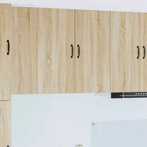  Fali konyhaszekrény Sonoma tölgy 80 x 31 x 80 cm Faanyag