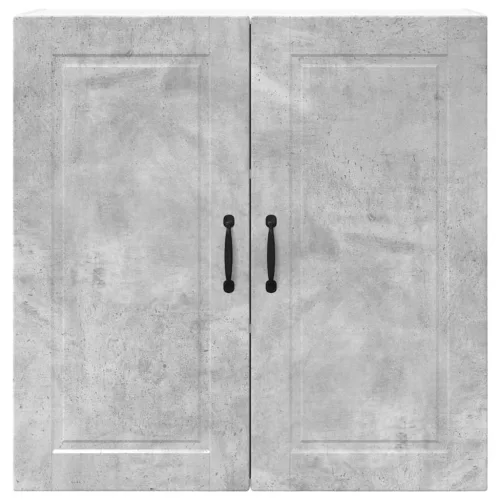  Fali konyhaszekrény Beton Szürke 80 x 31 x 80 cm Faanyag