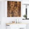  Fali konyhaszekrény Füstölt tölgy 80 x 31 x 80 cm Faanyag