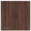  Fali konyhaszekrény ajtóval Barna Tölgy 80 x 31 x 80 cm Faanyag