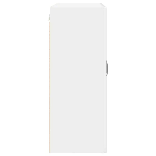  Fali konyhaszekrény Magas Fényű Fehér 80 x 31 x 80 cm Faanyag
