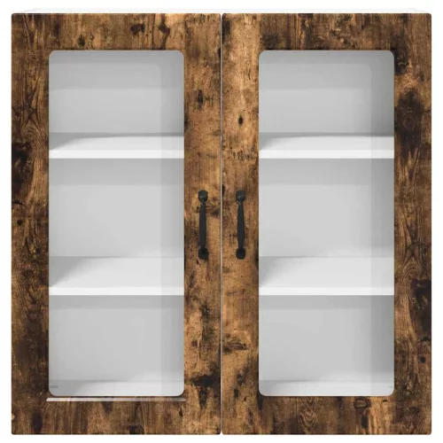  Fali konyhaszekrény Füstölt tölgy 80 x 31 x 80 cm Faanyag