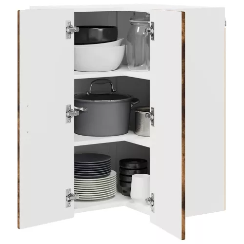  Fali konyhaszekrény Füstölt tölgy 57 x 57 x 80 cm Faanyag