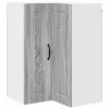  Fali konyhaszekrény Szürke Sonoma 57 x 57 x 80 cm Faanyag