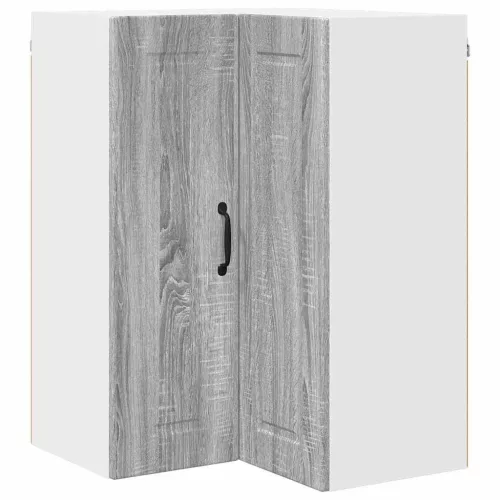  Fali konyhaszekrény Szürke Sonoma 57 x 57 x 80 cm Faanyag