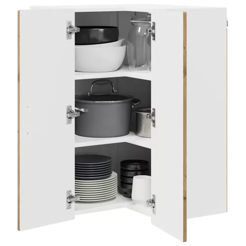  Fali konyhaszekrény Artisan tölgy 57 x 57 x 80 cm Faanyag