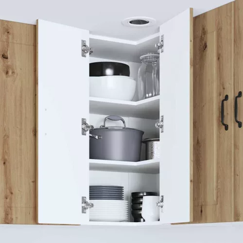  Fali konyhaszekrény Artisan tölgy 57 x 57 x 80 cm Faanyag