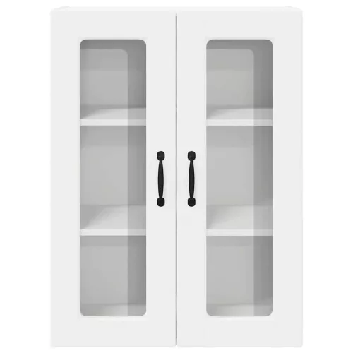  Fali konyhaszekrény polcokkal Fehér 60 x 31 x 80 cm Faanyag