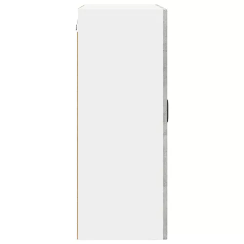  Fali konyhaszekrény Beton Szürke 60 x 31 x 80 cm Faanyag