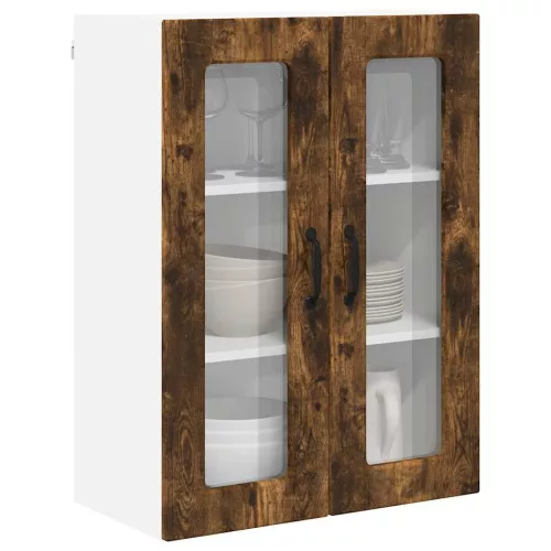  Fali konyhaszekrény Füstölt tölgy 60 x 31 x 80 cm Faanyag