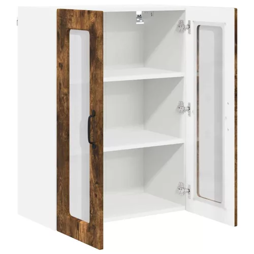  Fali konyhaszekrény Füstölt tölgy 60 x 31 x 80 cm Faanyag