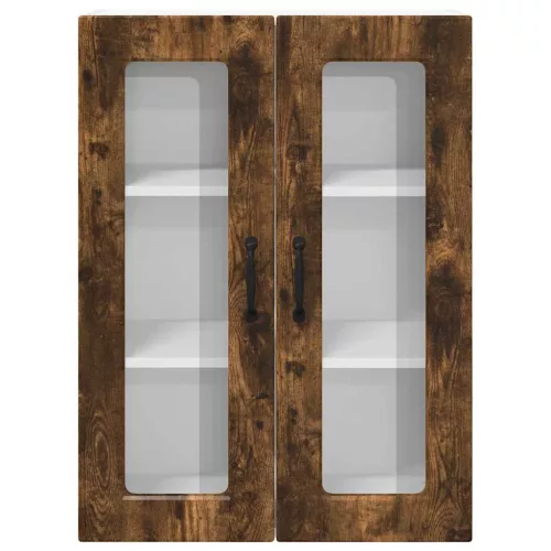  Fali konyhaszekrény Füstölt tölgy 60 x 31 x 80 cm Faanyag