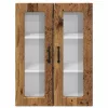 Fali konyhaszekrény polcokkal Öreg fa 60 x 31 x 80 cm Faanyag