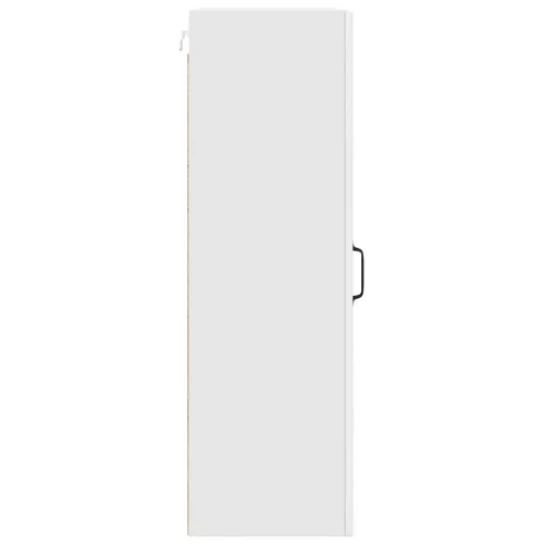  Fali konyhaszekrény Magas Fényű Fehér 40 x 31 x 100 cm Faanyag