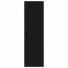 Fali konyhaszekrény polcokkal Fekete 30 x 31 x 100 cm Faanyag