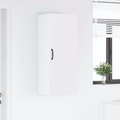  Fali konyhaszekrény polcokkal Fehér 40 x 31 x 100 cm Faanyag