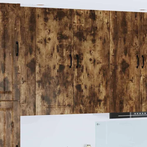  Fali konyhaszekrény Füstölt tölgy 40 x 31 x 100 cm Faanyag