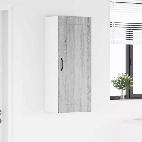  Fali konyhaszekrény Szürke Sonoma 40 x 31 x 100 cm Faanyag