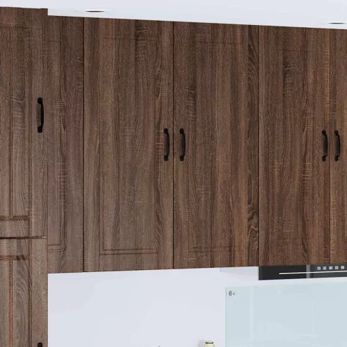  Fali konyhaszekrény Barna Tölgy 40 x 31 x 100 cm Faanyag