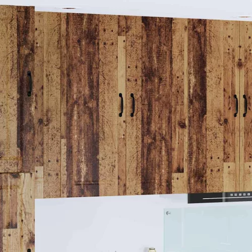  Fali konyhaszekrény polcokkal Öreg fa 40 x 31 x 100 cm Faanyag