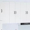  Fali konyhaszekrény polcokkal Fehér 60 x 31 x 100 cm Faanyag