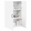  Fali konyhaszekrény Magas Fényű Fehér 60 x 31 x 100 cm Faanyag