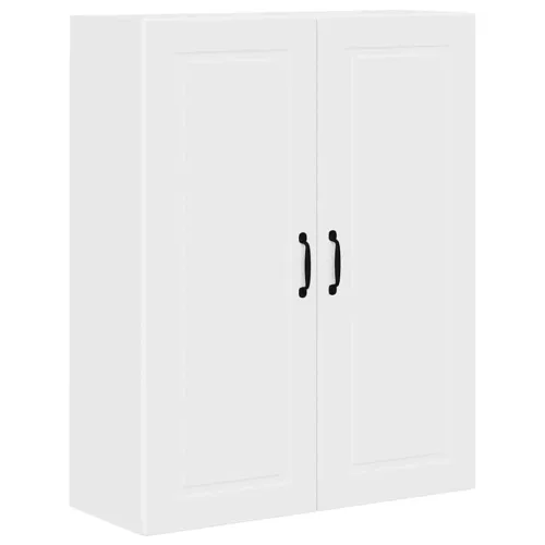  Fali konyhaszekrény polcokkal Fehér 80 x 31 x 100 cm Faanyag