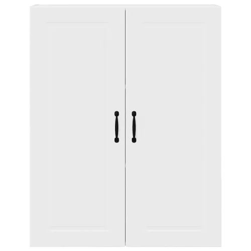  Fali konyhaszekrény polcokkal Fehér 80 x 31 x 100 cm Faanyag