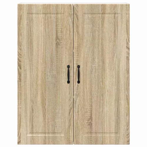  Fali konyhaszekrény Sonoma tölgy 80 x 31 x 100 cm Faanyag