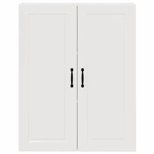  Fali konyhaszekrény Magas Fényű Fehér 80 x 31 x 100 cm Faanyag