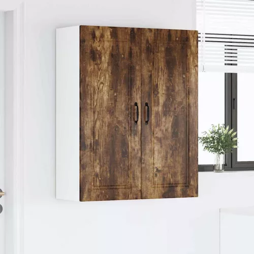  Fali konyhaszekrény Füstölt tölgy 80 x 31 x 100 cm Faanyag