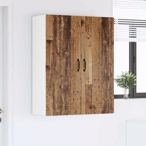  Fali konyhaszekrény polcokkal Öreg fa 80 x 31 x 100 cm Faanyag