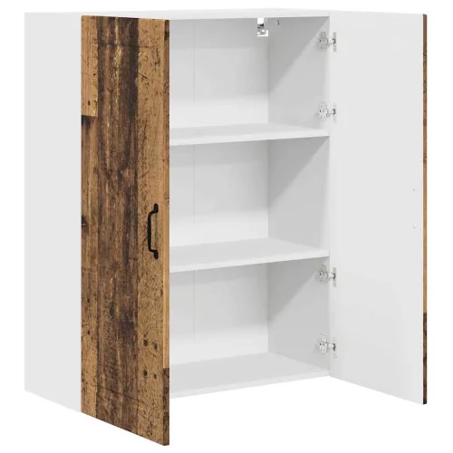  Fali konyhaszekrény polcokkal Öreg fa 80 x 31 x 100 cm Faanyag