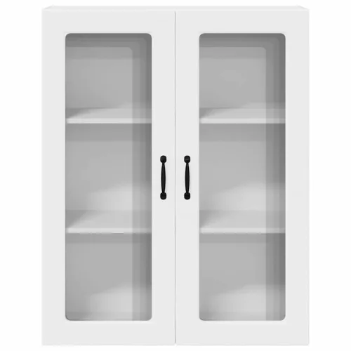  Fali konyhaszekrény polcokkal Fehér 80 x 31 x 100 cm Faanyag