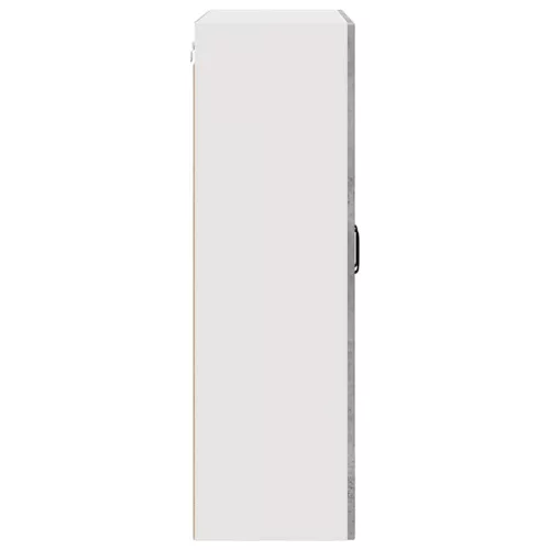  Fali konyhaszekrény Beton Szürke 80 x 31 x 100 cm Faanyag