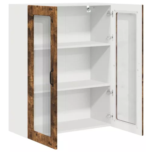  Fali konyhaszekrény Füstölt tölgy 80 x 31 x 100 cm Faanyag