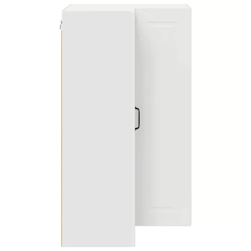  Fali konyhaszekrény polcokkal Fehér 57 x 57 x 100 cm Faanyag