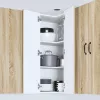  Fali konyhaszekrény Sonoma tölgy 57 x 57 x 100 cm Faanyag