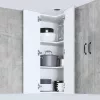  Fali konyhaszekrény Beton Szürke 57 x 57 x 100 cm Faanyag