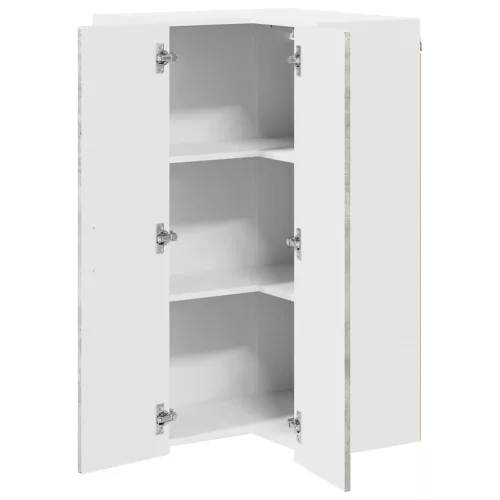  Fali konyhaszekrény Beton Szürke 57 x 57 x 100 cm Faanyag