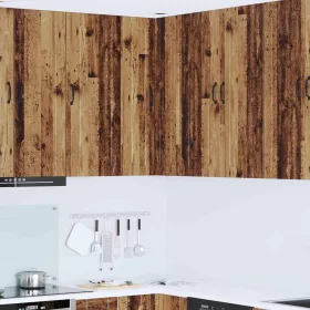    Fali konyhaszekrény polcokkal Öreg fa 57 x 57 x 100 cm Faanyag