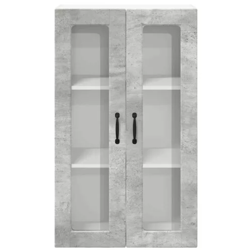  Fali konyhaszekrény Beton Szürke 60 x 31 x 100 cm Faanyag