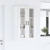  Fali konyhaszekrény Magas Fényű Fehér 60 x 31 x 100 cm Faanyag