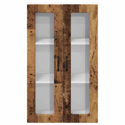  Fali konyhaszekrény polcokkal Öreg fa 60 x 31 x 100 cm Faanyag