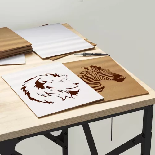  Dekor panelek 150 pcs Fehér 15 x 21 x 0.3 cm Faanyag