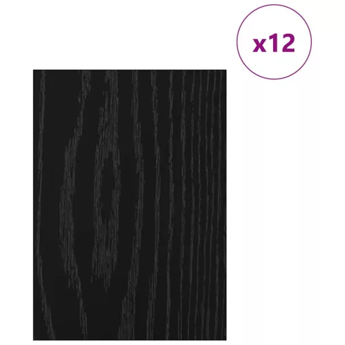  Dekor panelek 12 pcs Musta tammi 15 x 21 x 0.3 cm Faanyag